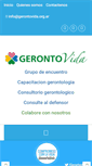 Mobile Screenshot of gerontovida.org.ar